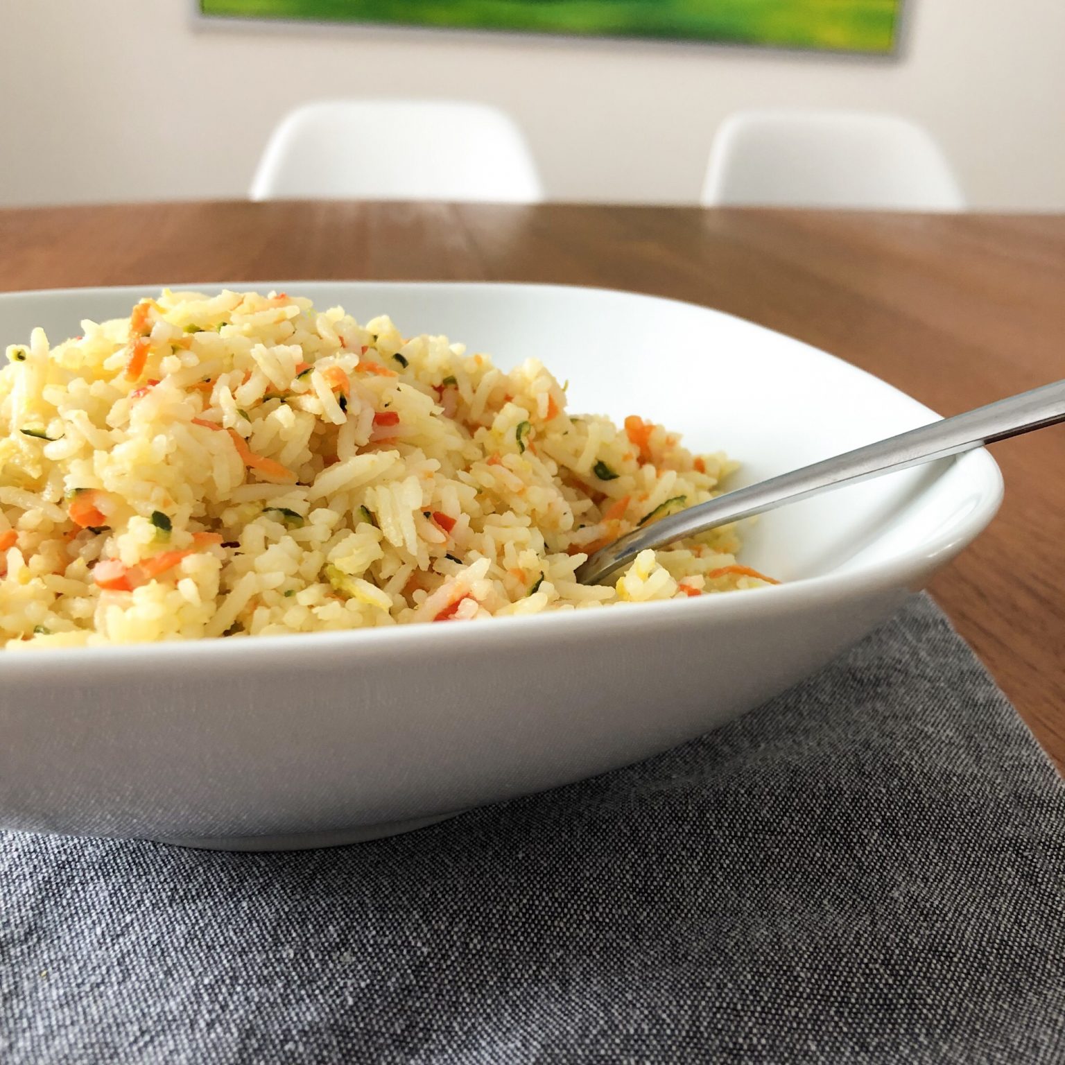 Kid Friendly Rainbow Rice Pilaf Make it Laura