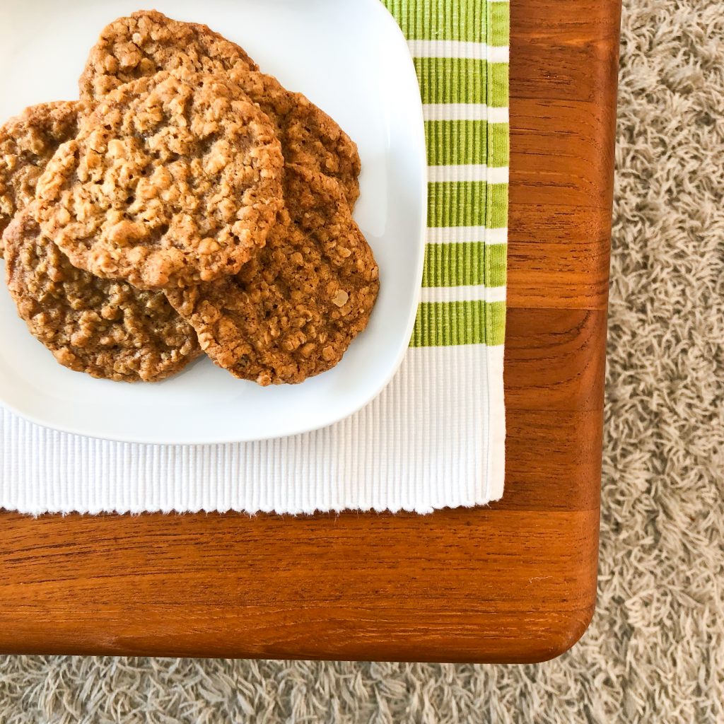 Chewy Oatmeal Molasses Cookies Make it Laura