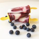 Layered Greek Yogurt Popsicles